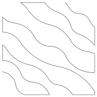 diagonal wave block 001